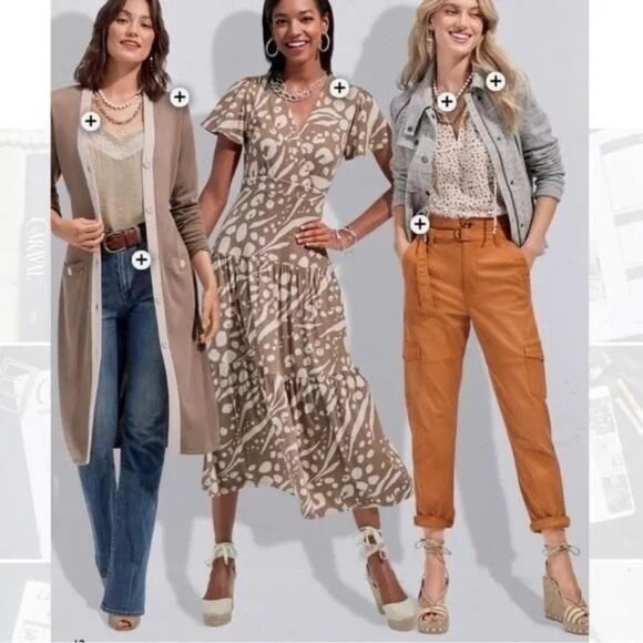 Cabi Paper Bag Cargo Pants - Camel Brown Style 6045 - Women's Size 6 - Picture 4 of 14